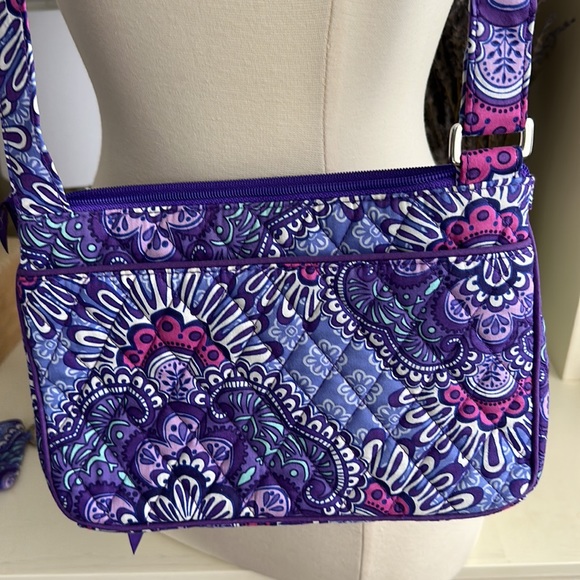 Vera Bradley Crossbody and Keychain Wallet - Picture 3 of 7